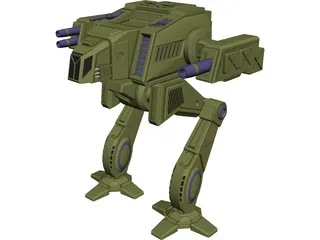 Shadowcat Battletech 3D Model