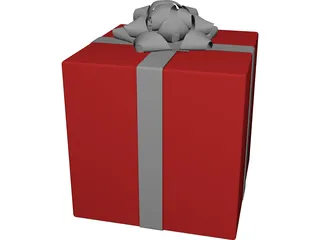 Present Box 3D Model