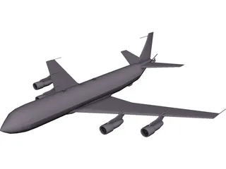 KC-135E Stratotanker 3D Model