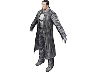 Punisher 3D Model