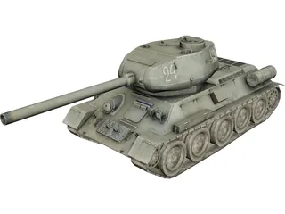 T-34 3D Model