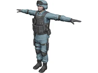 SWAT 3D Model