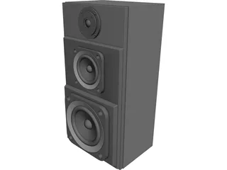 Speaker 3D Model