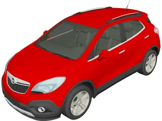 Opel Mokka (2013) 3D Model