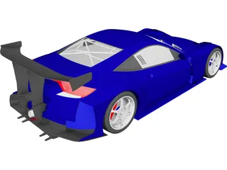 Honda HSV-010 GT 3D Model 3D Preview