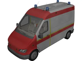 Ambulance 3D Model