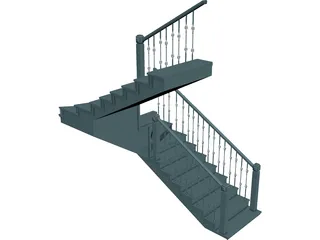 Staircase 3D Model