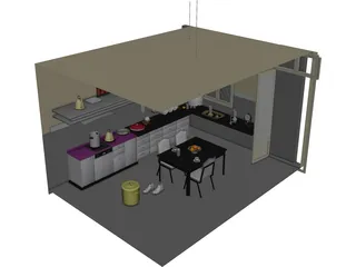 Kitchen 3D Model