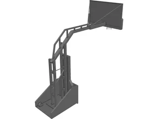 Basketball Stand 3D Model