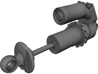 Monoshock CAD 3D Model