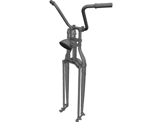 Springer Fork CAD 3D Model