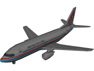 Boeing 737-300 3D Model