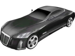 Maybach Exelero Coupe 3D Model