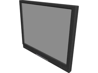 Monitor Hyundai CAD 3D Model