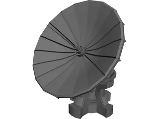 Satellite Dish 3D Model