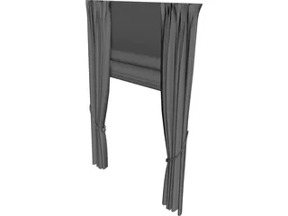 Curtain 3D Model