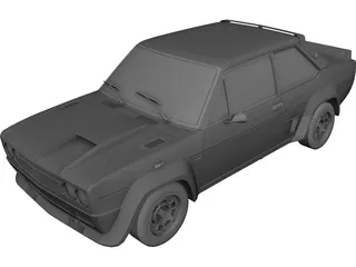 Fiat 131 Abarth 3D Model