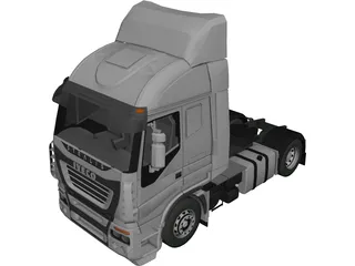 Iveco Stralis AS 440 (2007) 3D Model