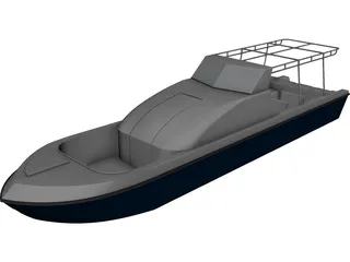 Boat 3D Model