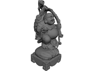 Buddha Statue 3D Model