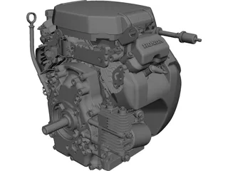 Honda GX690 Engine CAD 3D Model