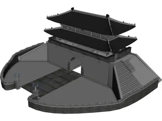 Namdaemun 3D Model