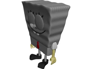 Sponge Bob 3D Model