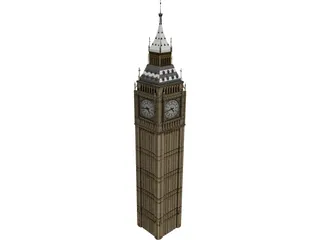 Big Ben 3D Model