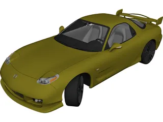 Mazda RX-7 3D Model