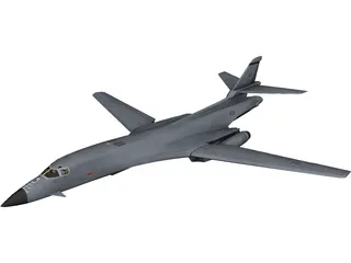 Rockwell B-1 Lancer 3D Model