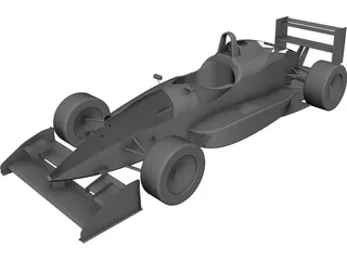 Formula Renault CAD 3D Model