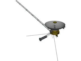 Voyager Probe 3D Model