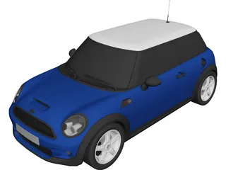 Mini Cooper S 3D Model