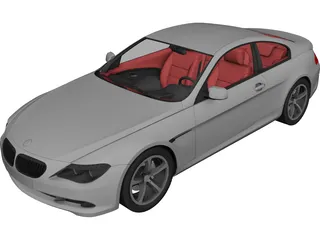 BMW 6-Series Coupe 3D Model