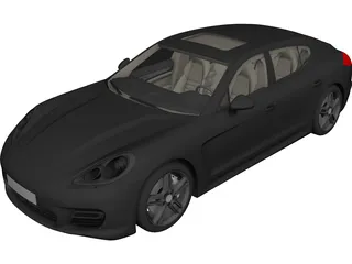 Porsche Panamera 3D Model