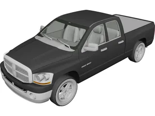 Dodge Ram 1500 (2007) 3D Model