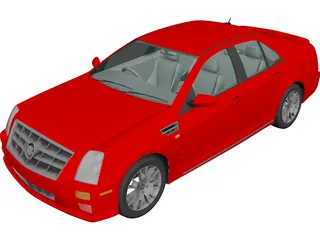 Cadillac STS 3D Model