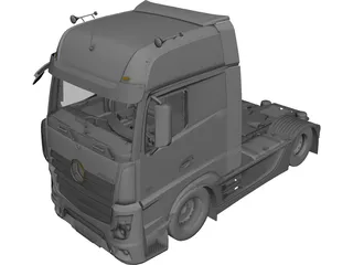 Mercedes-Benz Actros 3D Model