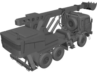 Kamaz AHTEN 3D Model