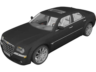 Chrysler 300C SRT8 (2005) 3D Model