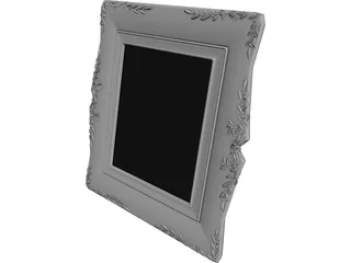 Classic Photo Frame 3D Model