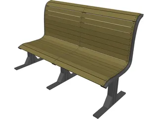 Bench 3D Model