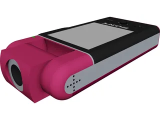 Sony Bloggie MHS-PM5k CAD 3D Model