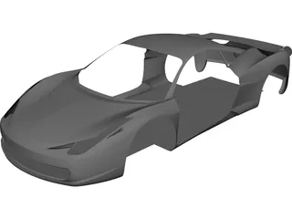 Ferrari 458 Italia 3D Model