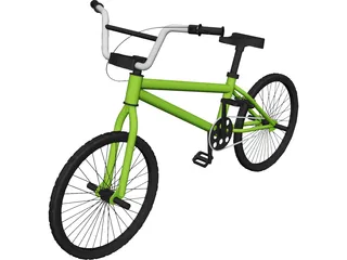 BMX Bike 3D Model