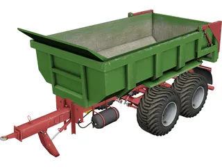 Hilken Trailer HI2250SMK 3D Model