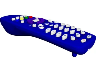 Remote Control CAD 3D Model