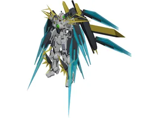 Gundam Nadleeh 3D Model 3D Preview
