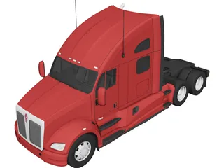 Kenworth T700 (2010) 3D Model