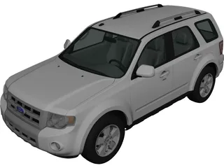 Ford Escape (2012) 3D Model